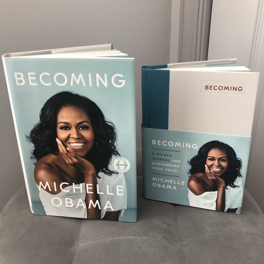 Michele Obama BECOMING BOOK AND JOURNAL